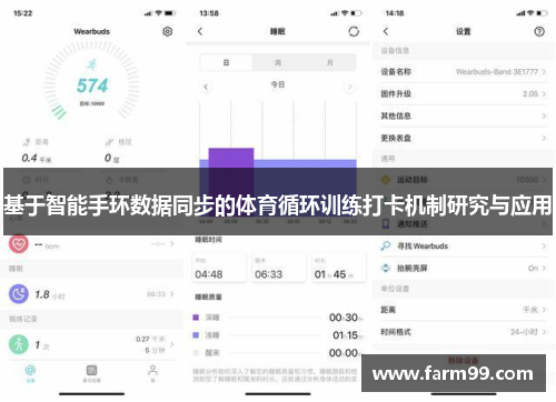 基于智能手环数据同步的体育循环训练打卡机制研究与应用